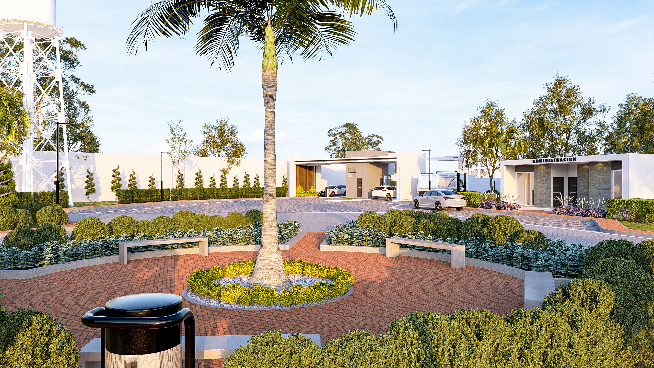 Amenidades del proyecto residencial Alborana